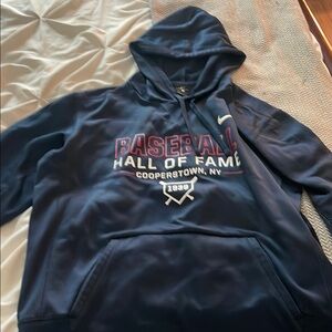 Nike Navy Baseball Hall of Fame Hoodie
